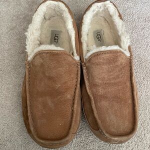 UGG Tan Suede Slippers